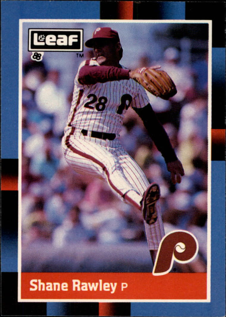 1988 Leaf/Donruss Baseball Cards       092      Shane Rawley